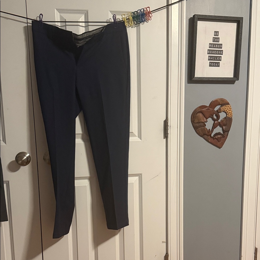 Haggar Men's Navy Dress Pants